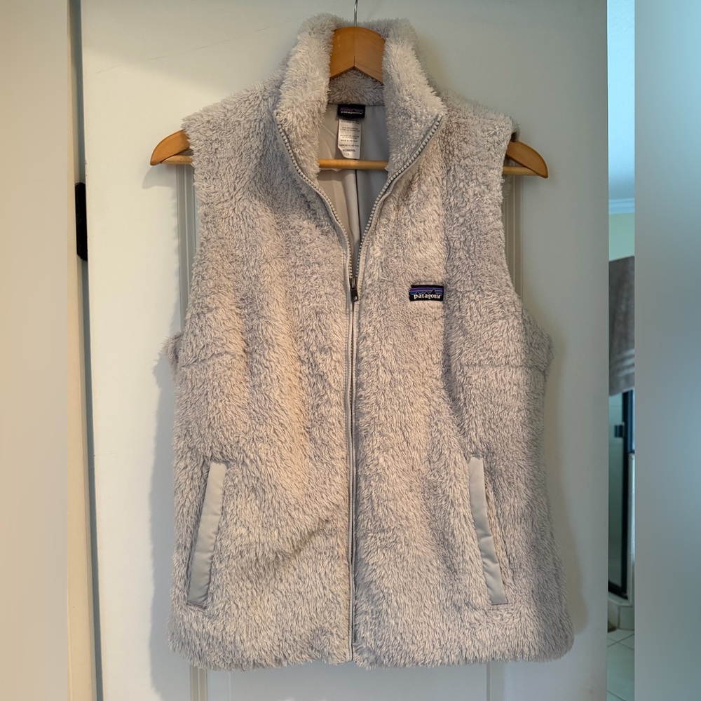 Patagonia Soft Gray Fleece Jacket